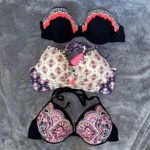 Bundle 3 Underwire Bathing Suits